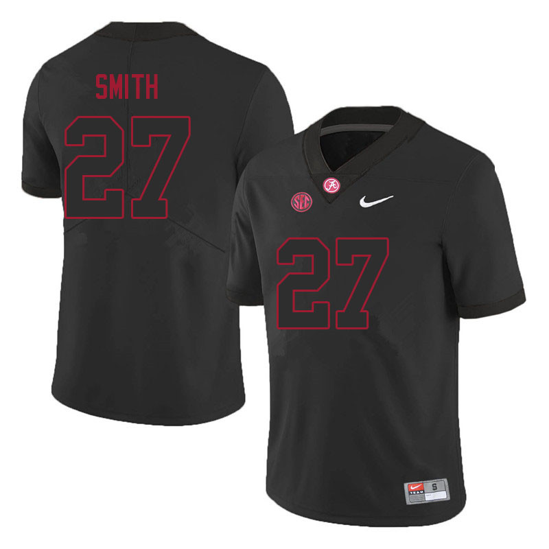 Men #27 DeVonta Smith Alabama Crimson Tide College Football Jerseys Sale-Black